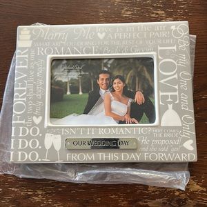 Wedding photo frame